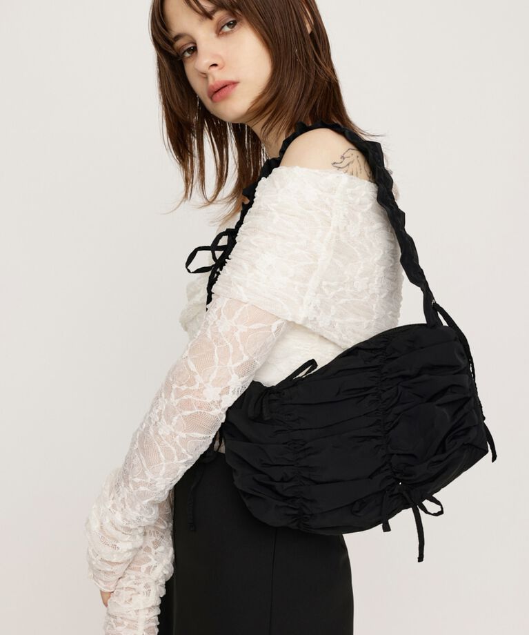 SLY「SHIRRING RIBBON NYLON バッグ」|その他|