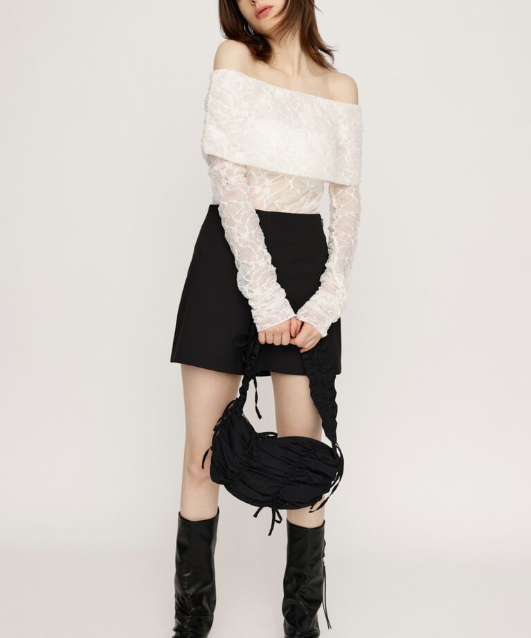 SLY「SHIRRING RIBBON NYLON バッグ」|その他|