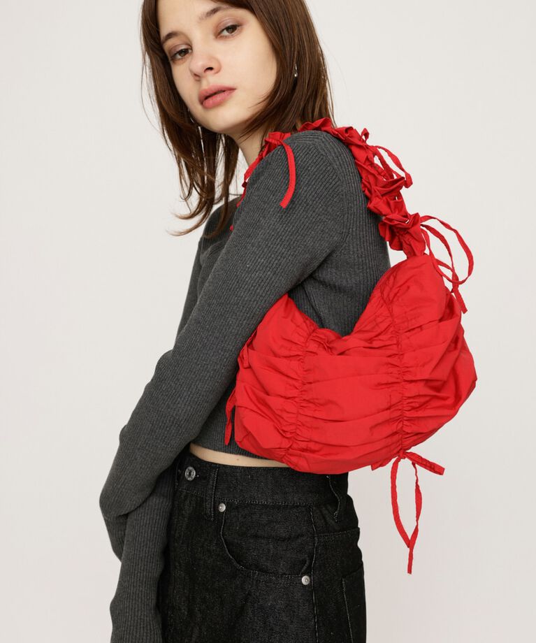 SLY「SHIRRING RIBBON NYLON バッグ」|その他|