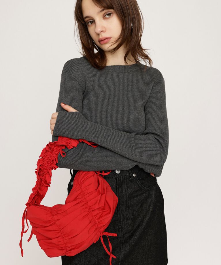 SLY「SHIRRING RIBBON NYLON バッグ」|その他|