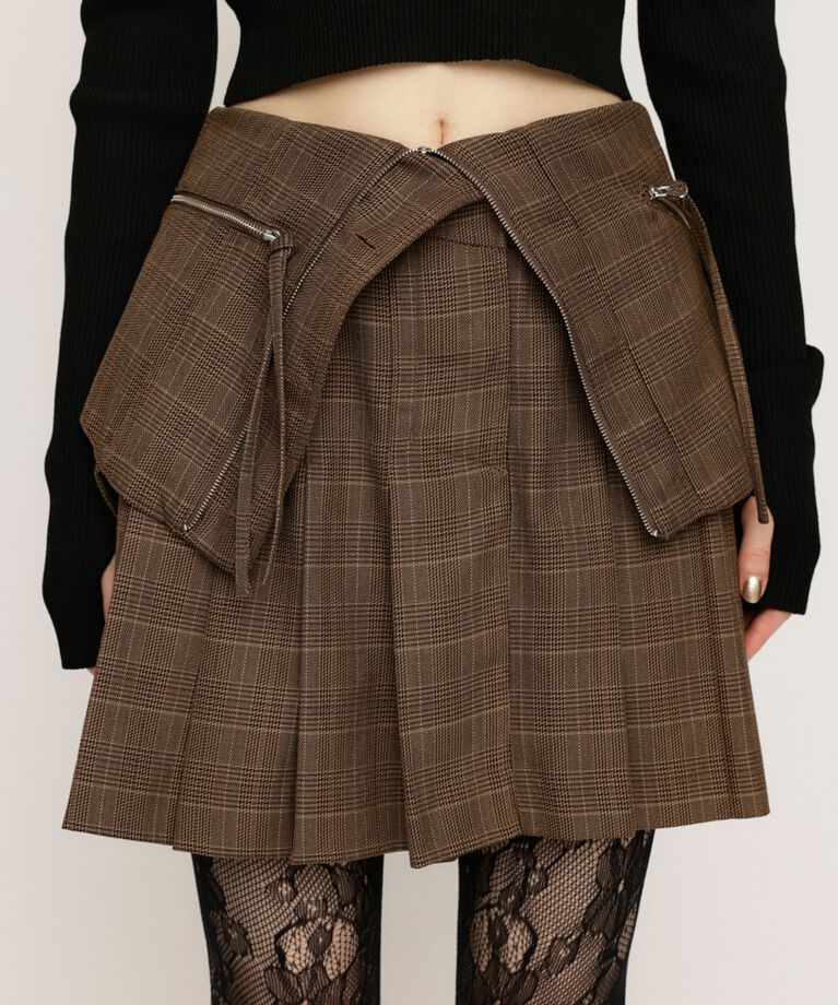 SLY「2WAY FLAP PLEATS ワンピース」|ワンピース|