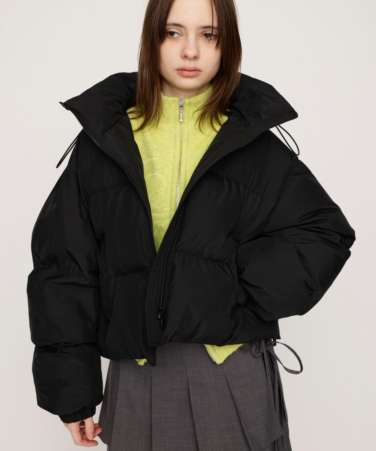 SLY「2WAY PUFF ジャケット」|ブルゾン・スタジャン|BLK