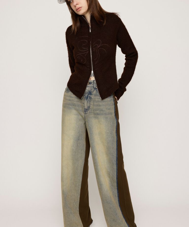 SLY「J／W DOCKING SW STRAIGHT パンツ」|その他|