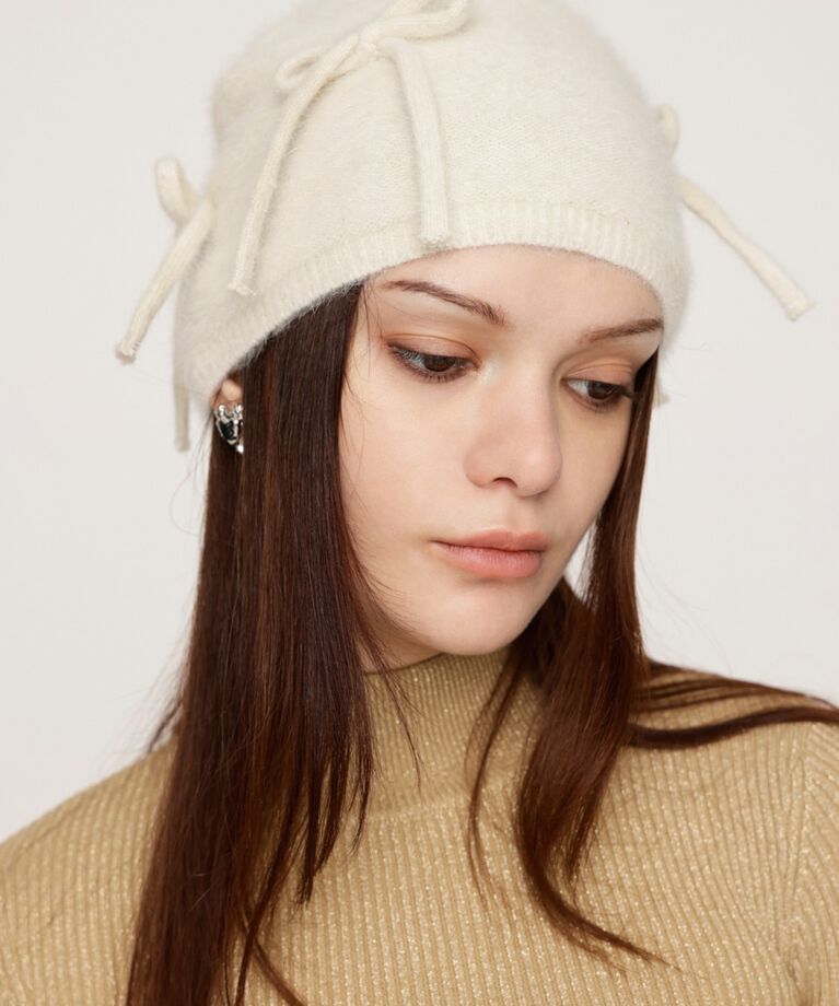 SLY「RIBBON SHAGGY BEANIE」|その他|