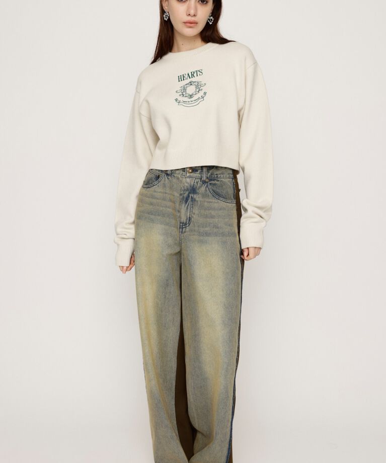 SLY「MOTIF LOGO KNIT トップス」|ニット・セーター|