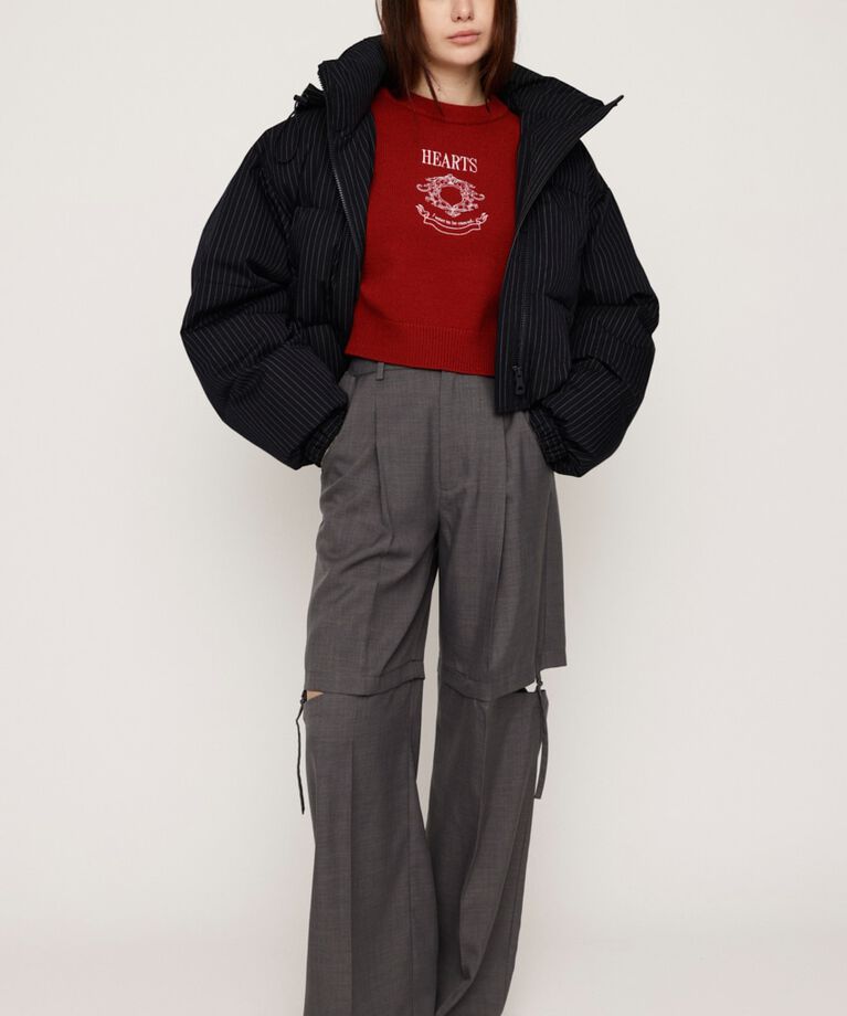 SLY「MOTIF LOGO KNIT トップス」|ニット・セーター|