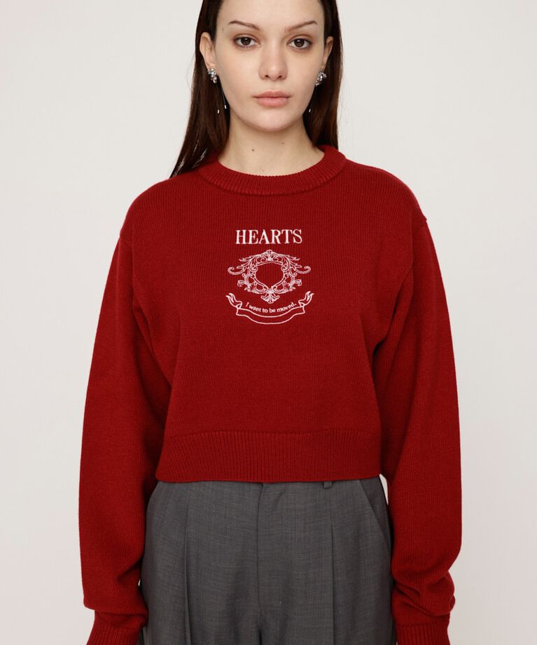 SLY「MOTIF LOGO KNIT トップス」|ニット・セーター|