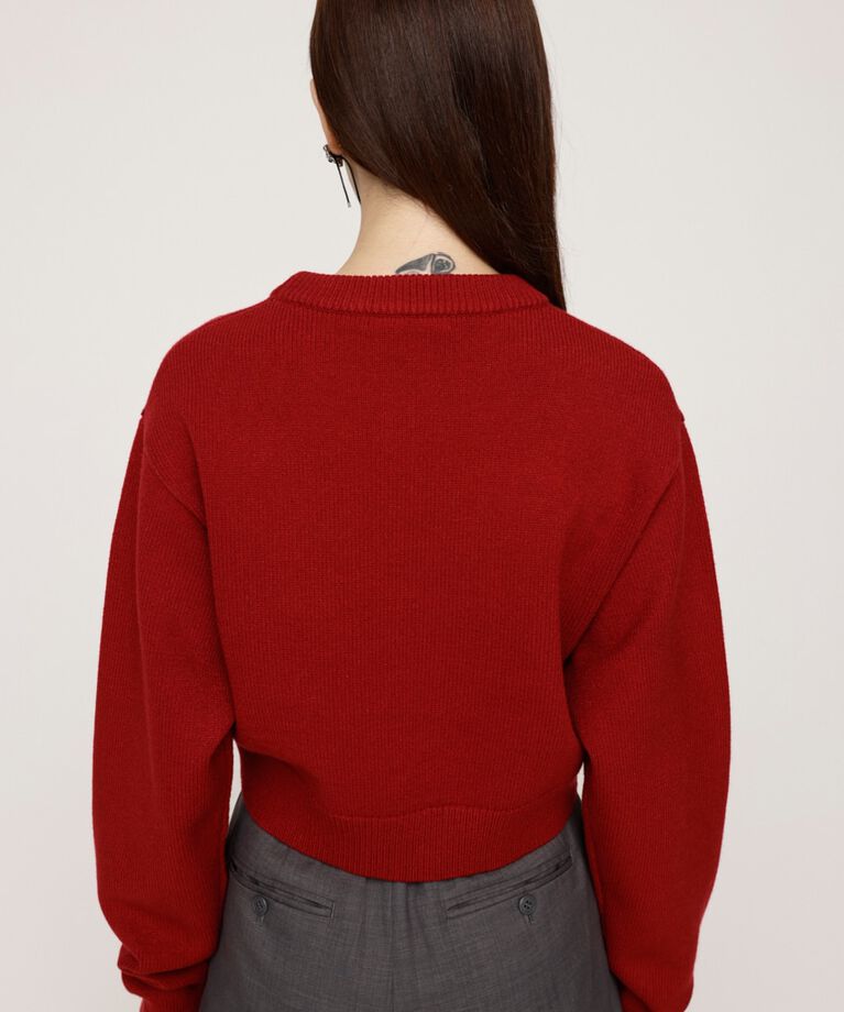 SLY「MOTIF LOGO KNIT トップス」|ニット・セーター|