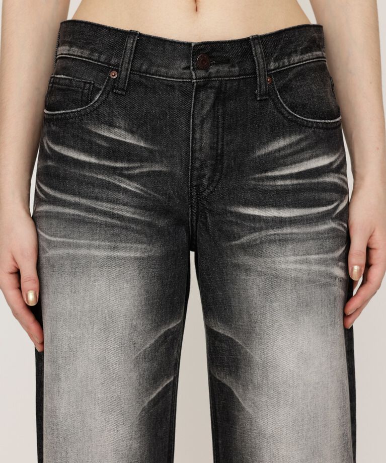 SLY「YORKE L／W FLARE PT-E」|デニム|