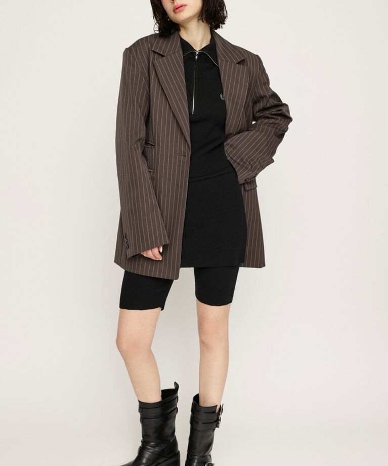 SLY「LAYERED KNIT ショートパンツ」|その他|