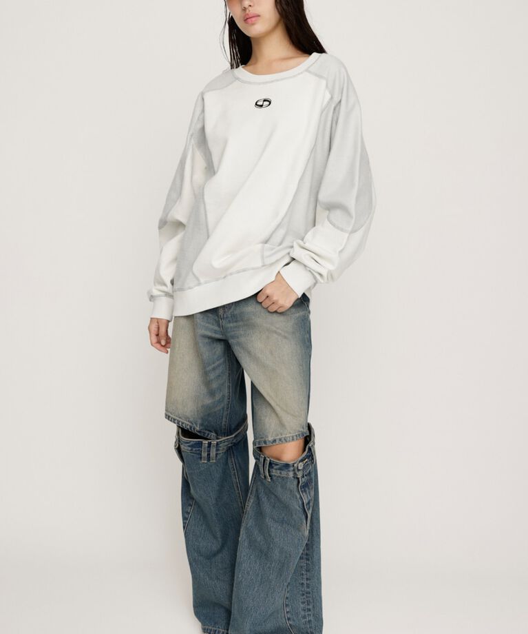 SLY「REVERSE SEAM SW トップス」|Tシャツ・カットソー|