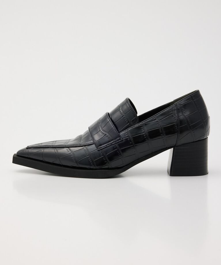 SLY「POINTED ローファー」|パンプス|BLK