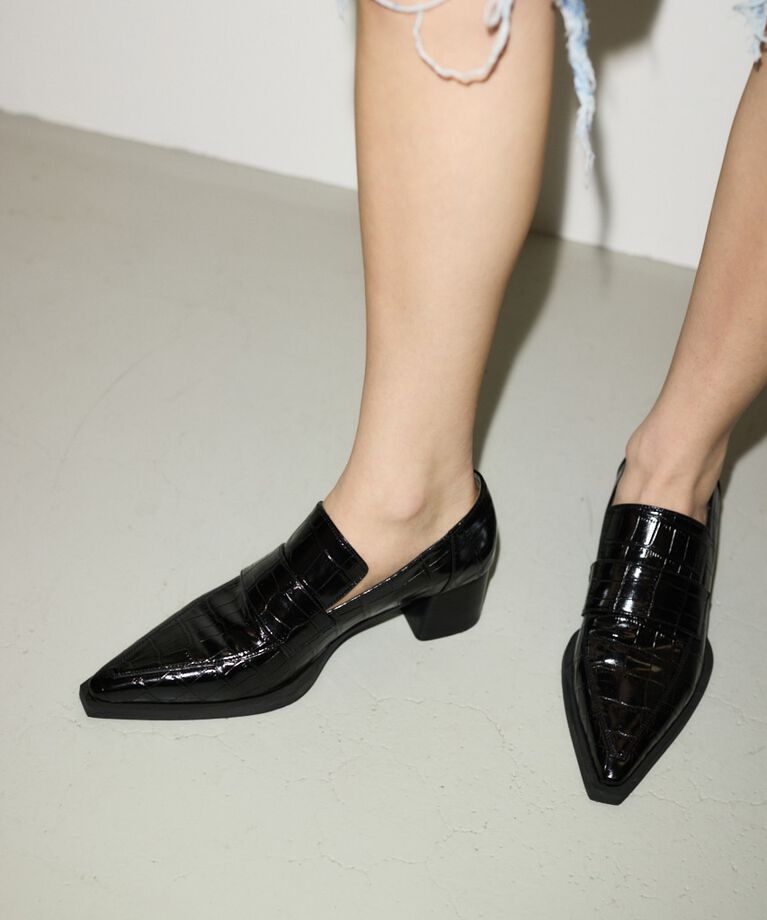 SLY「POINTED ローファー」|パンプス|