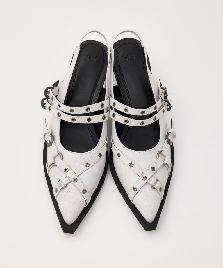 SLY「POINTED TOE BELT サンダル」|サンダル|