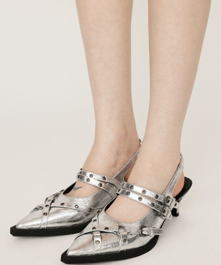 SLY「POINTED TOE BELT サンダル」|サンダル|SLV