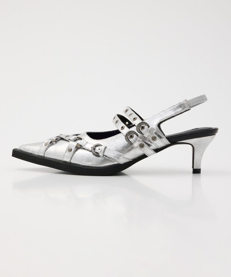 SLY「POINTED TOE BELT サンダル」|サンダル|