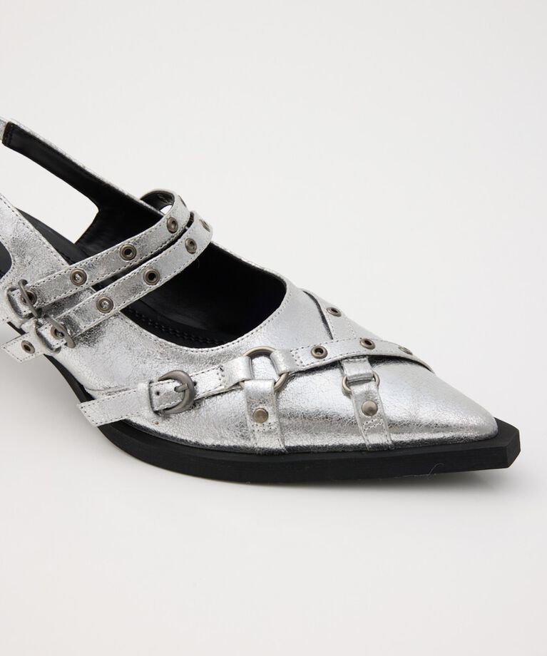 SLY「POINTED TOE BELT サンダル」|サンダル|