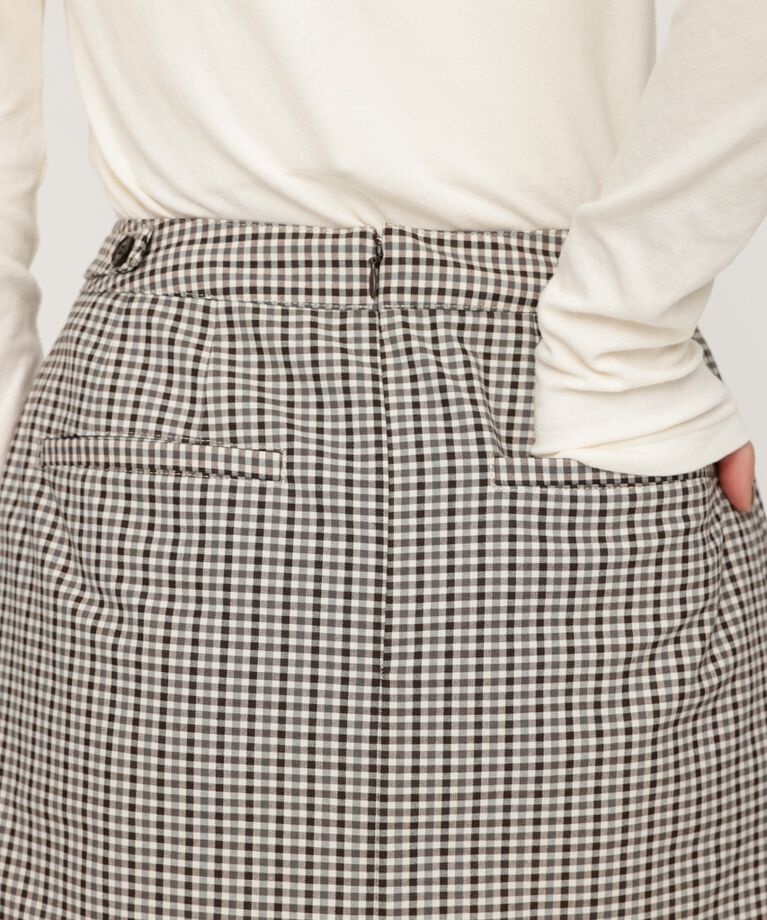 SLY「FRONT PLEATS ショートスカート」|スカート|