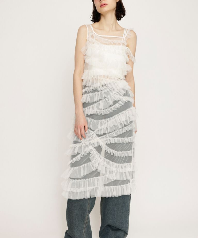 SLY「FRILL LACE CAMI ワンピース」|ワンピース|