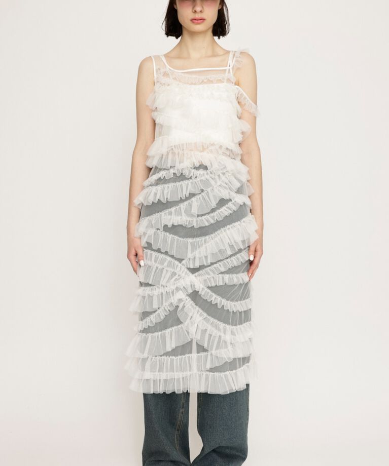 SLY「FRILL LACE CAMI ワンピース」|ワンピース|