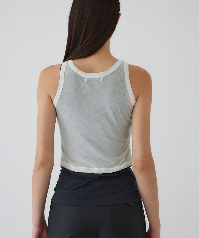 RIM.ARK 「Gauze tank」|タンクトップ|