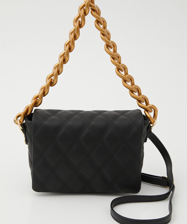 SHEL'TTER SELECT「キルテッドハンドバッグ」|その他|BLK