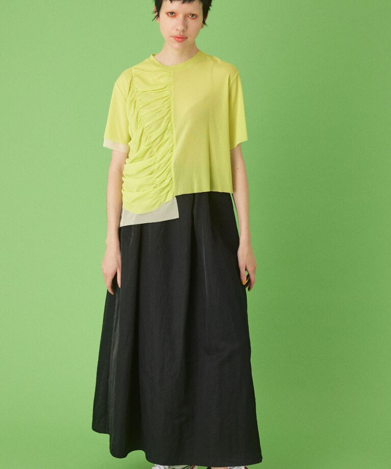 HeRIN.CYE「Double hem tops」|Tシャツ・カットソー|