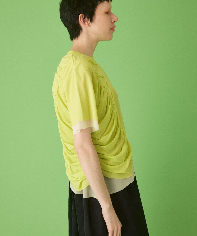HeRIN.CYE「Double hem tops」|Tシャツ・カットソー|
