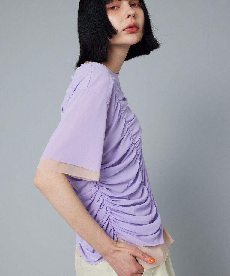 HeRIN.CYE「Double hem tops」|Tシャツ・カットソー|