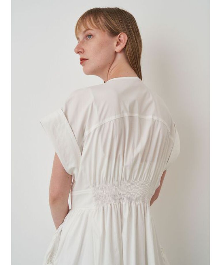 ELENDEEK「OPEN COLLAR SHIRT OP」|ワンピース|