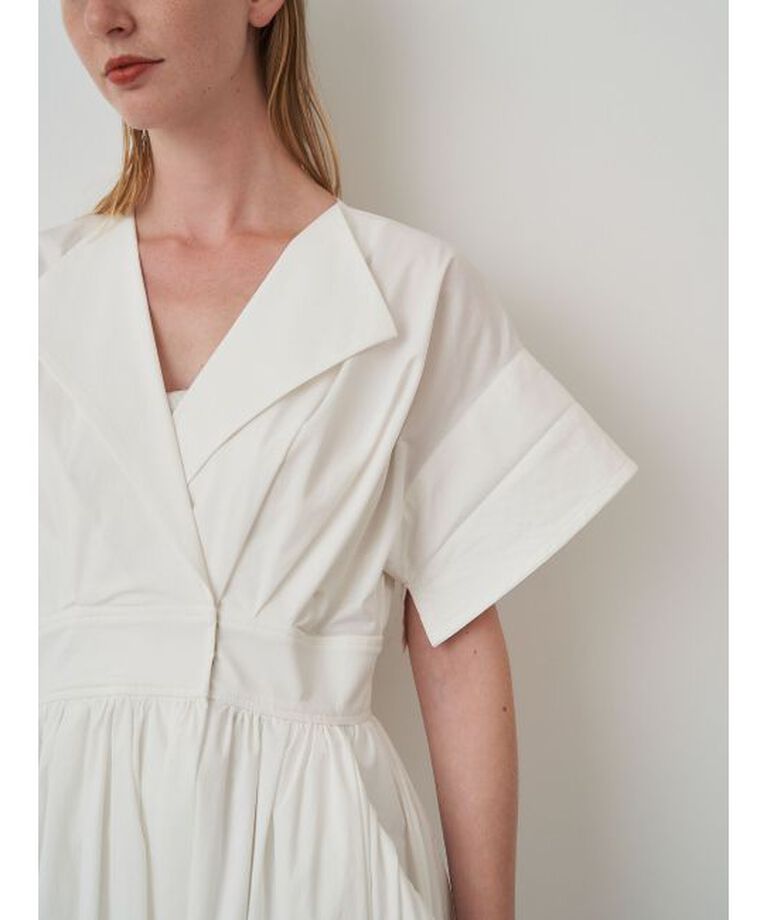ELENDEEK「OPEN COLLAR SHIRT OP」|ワンピース|
