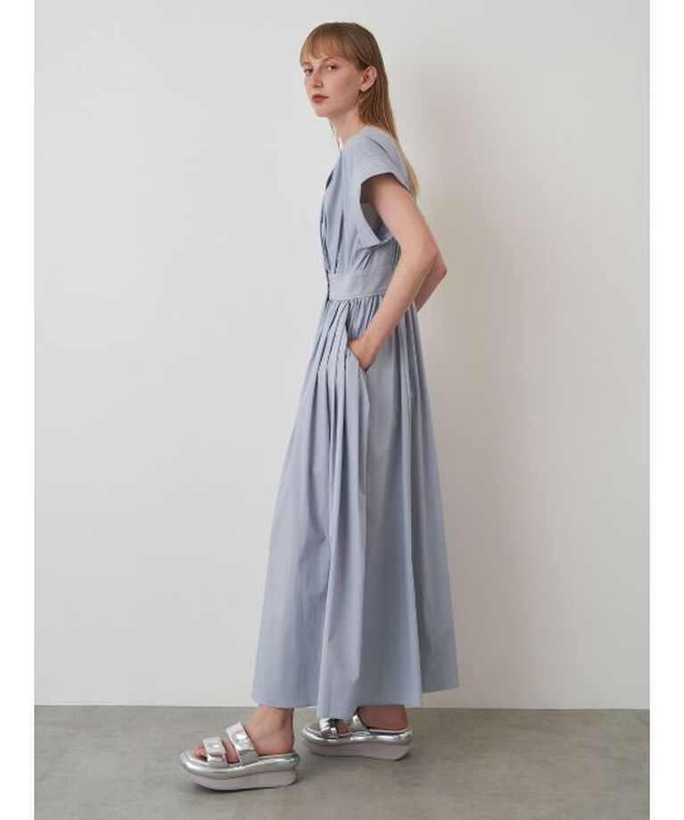 ELENDEEK「OPEN COLLAR SHIRT OP」|ワンピース|