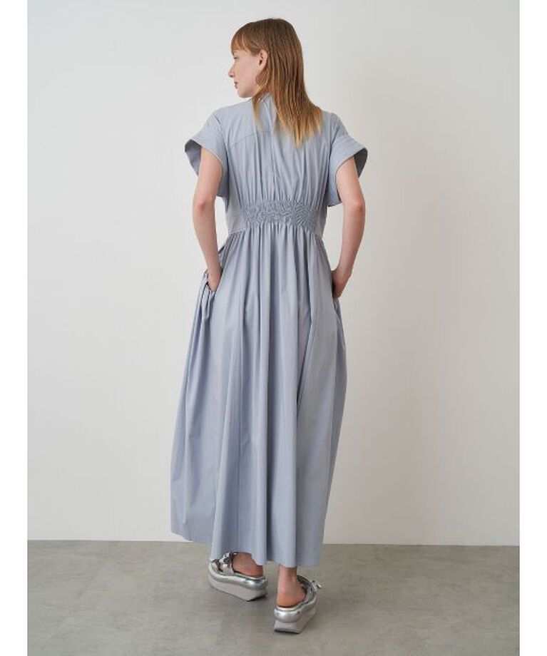 ELENDEEK「OPEN COLLAR SHIRT OP」|ワンピース|