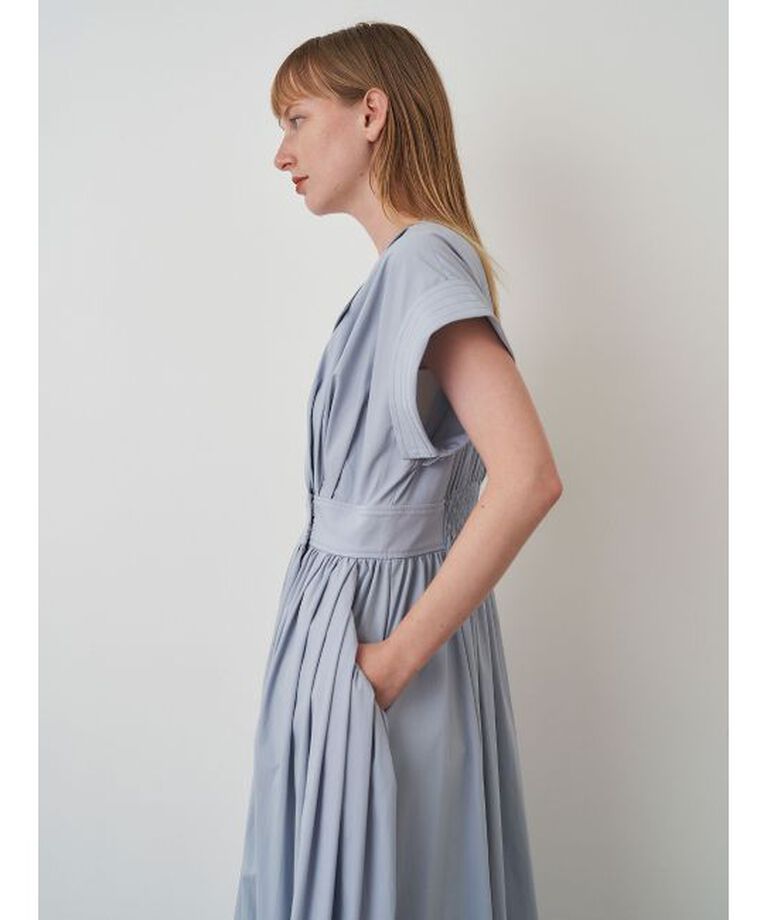 ELENDEEK「OPEN COLLAR SHIRT OP」|ワンピース|