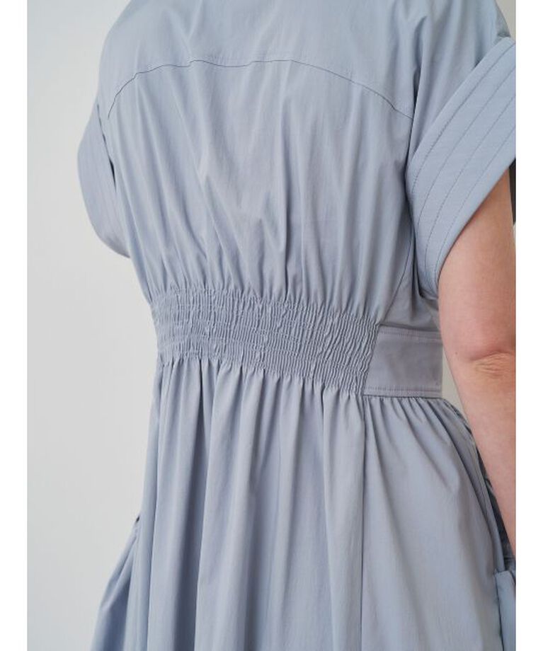 ELENDEEK「OPEN COLLAR SHIRT OP」|ワンピース|