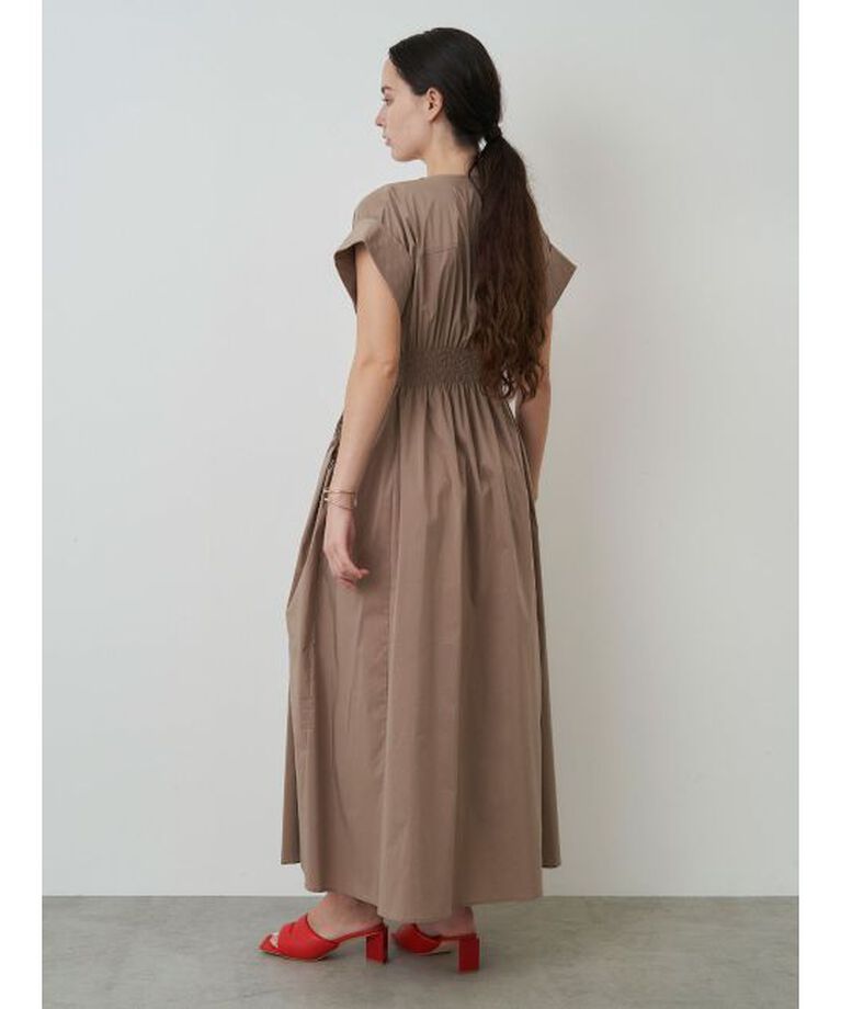 ELENDEEK「OPEN COLLAR SHIRT OP」|ワンピース|