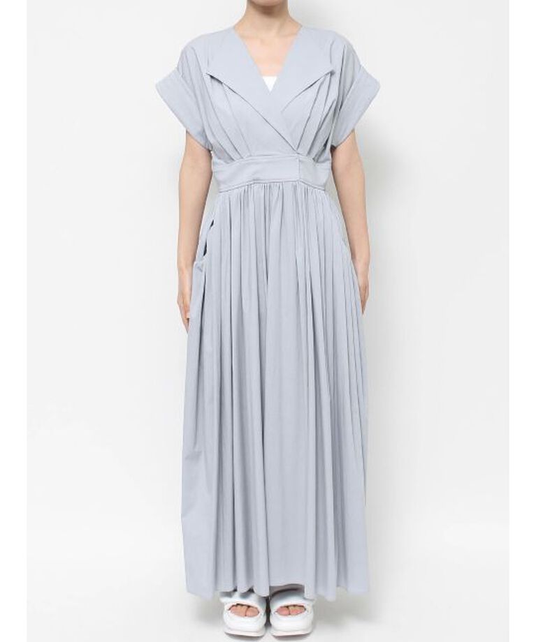 ELENDEEK「OPEN COLLAR SHIRT OP」|ワンピース|