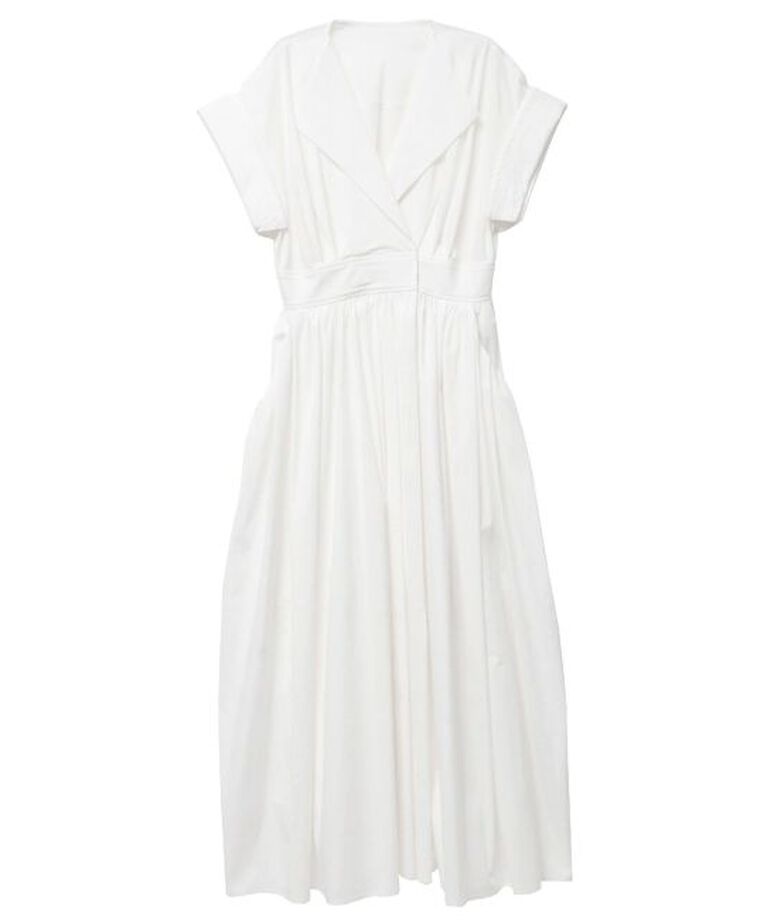 ELENDEEK「OPEN COLLAR SHIRT OP」|ワンピース|