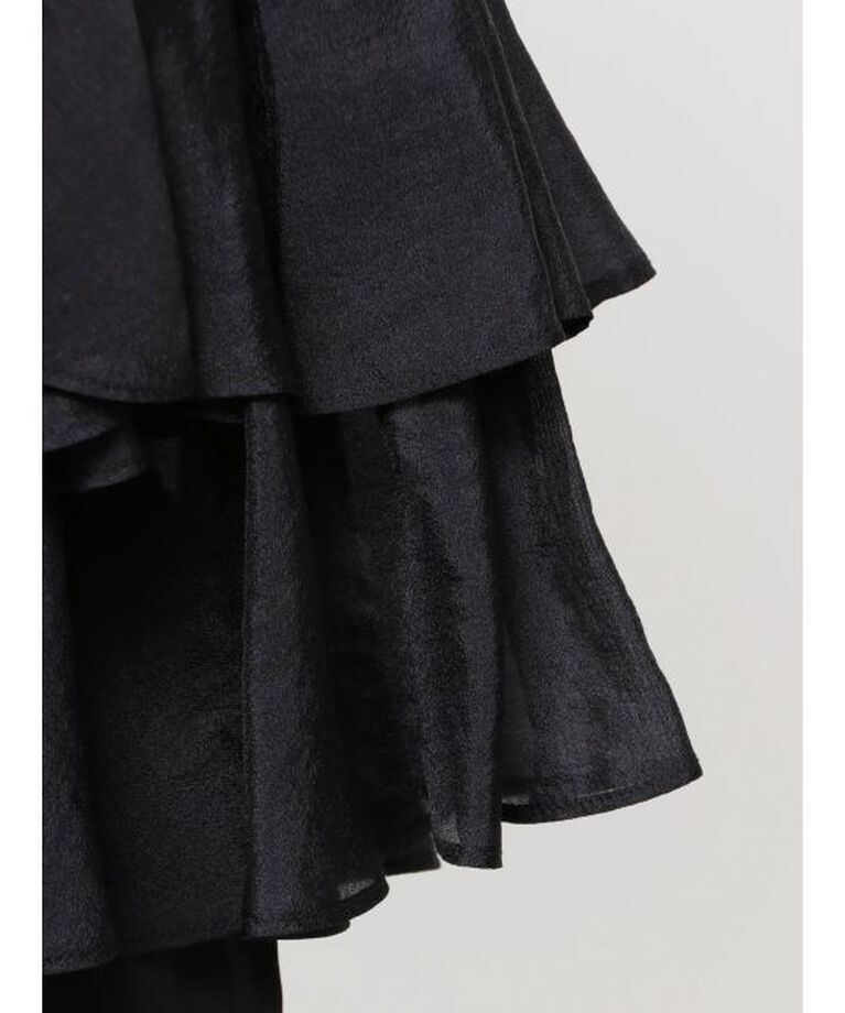 ELENDEEK「SHEER FRILL SLEEVELESS BL」|シャツ・ブラウス|