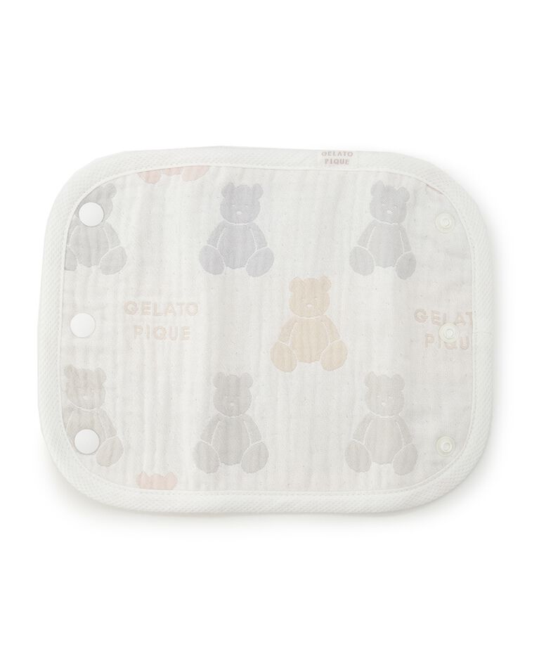 gelato pique kids&baby「【BABY】ベア３重ガーゼサッキングパッド」|マタニティ・ママグッズ|