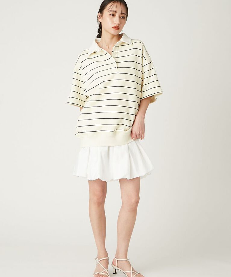 FRAY I.D「ハーフスリーブポロTシャツ」|Tシャツ・カットソー|