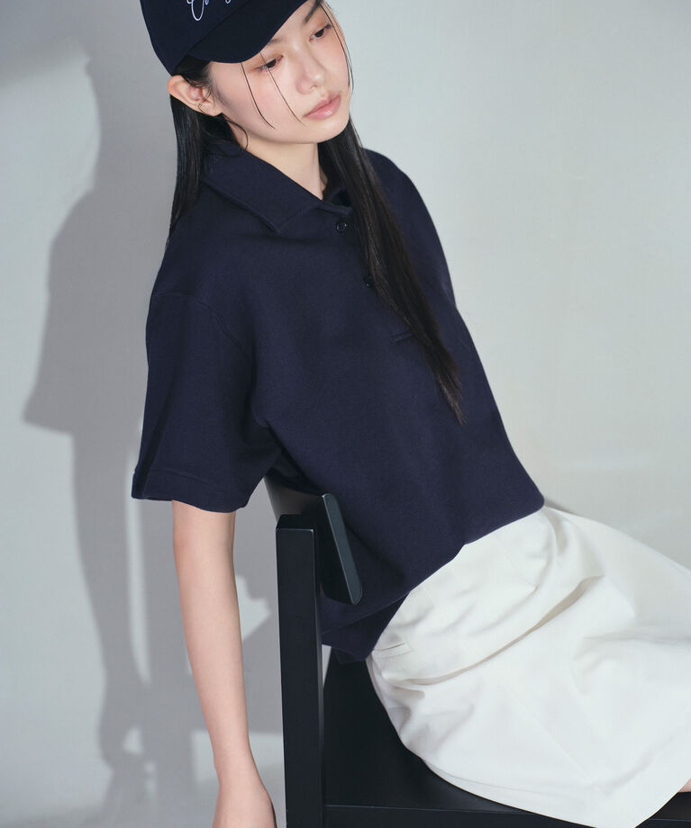 FRAY I.D「ハーフスリーブポロTシャツ」|Tシャツ・カットソー|
