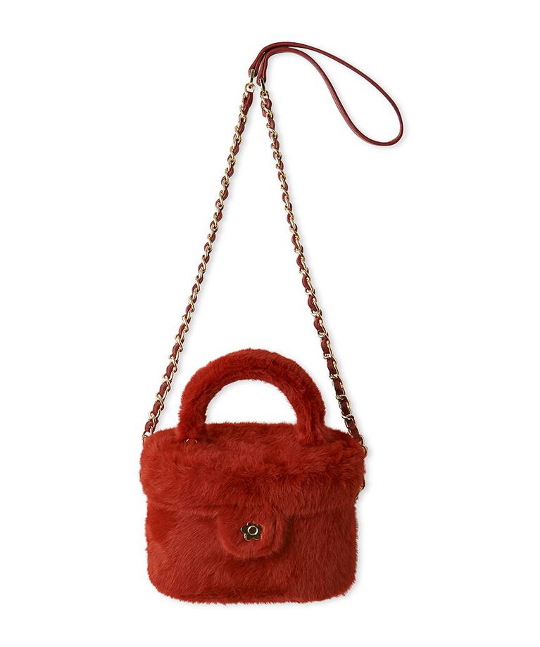 LILY BROWN「【限定カラー】【LILY BROWN×MARY QUANT】デイジーバニティバッグ」|ショルダー・メッセンジャー|RED