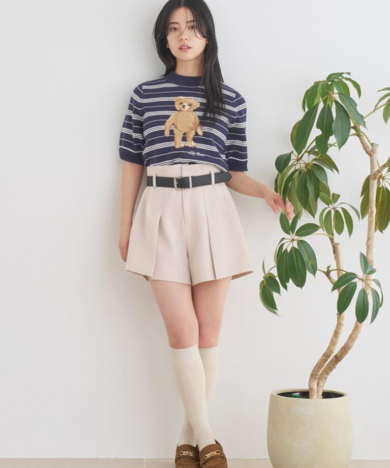 LILY BROWN「【WEB限定カラー】Lily Bearニット」|ニット・セーター|