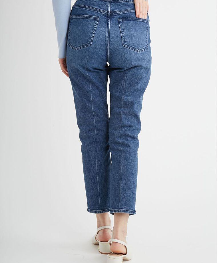 CELFORD「ハイライズ美脚ストレッチテーパードデニムパンツ」|デニム|