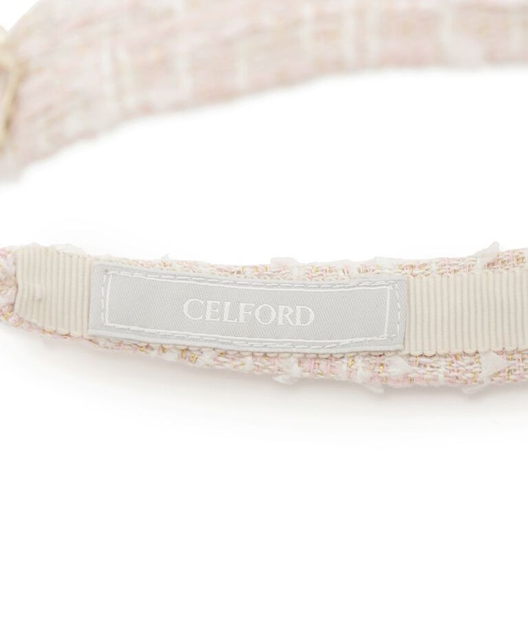 CELFORD「メタルロゴチャームポイントカチューシャ」|ヘアバンド|