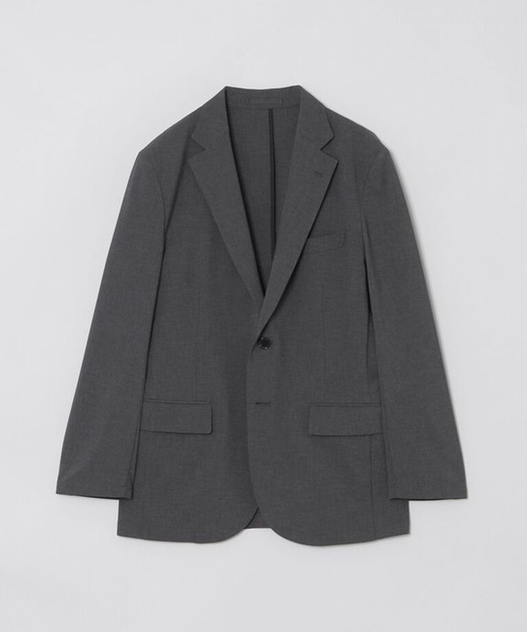 MACKINTOSH PHILOSOPHY「【WEB＆一部店舗限定】強撚トロピカル ジャケット」|テーラードジャケット|チャコールグレー