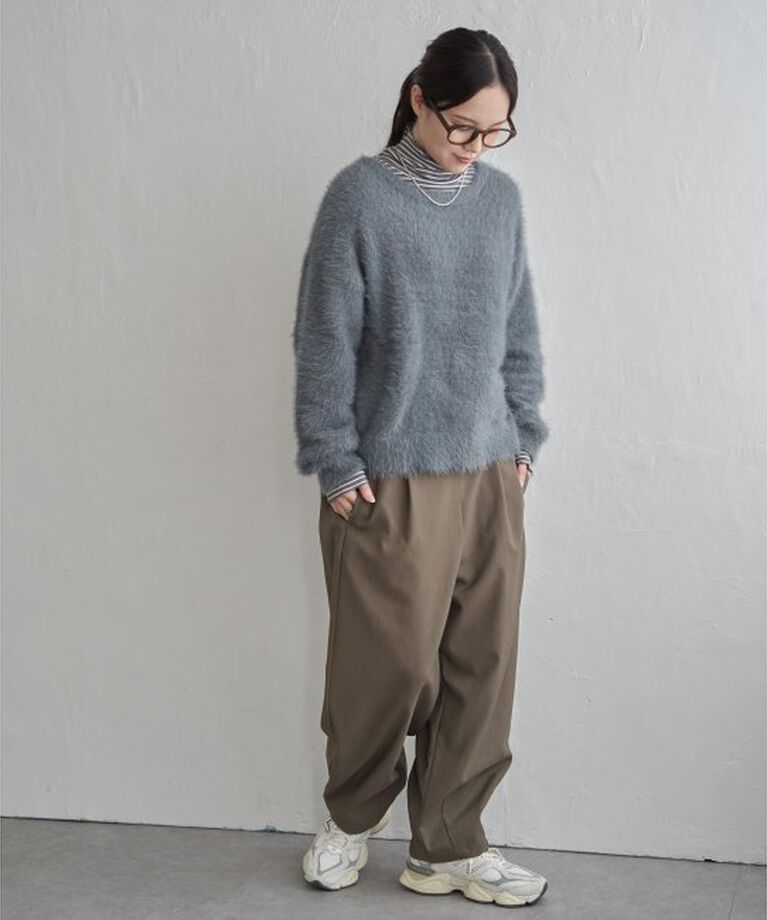 Lbc with Life「ワイドタックカーブパンツ」|その他|