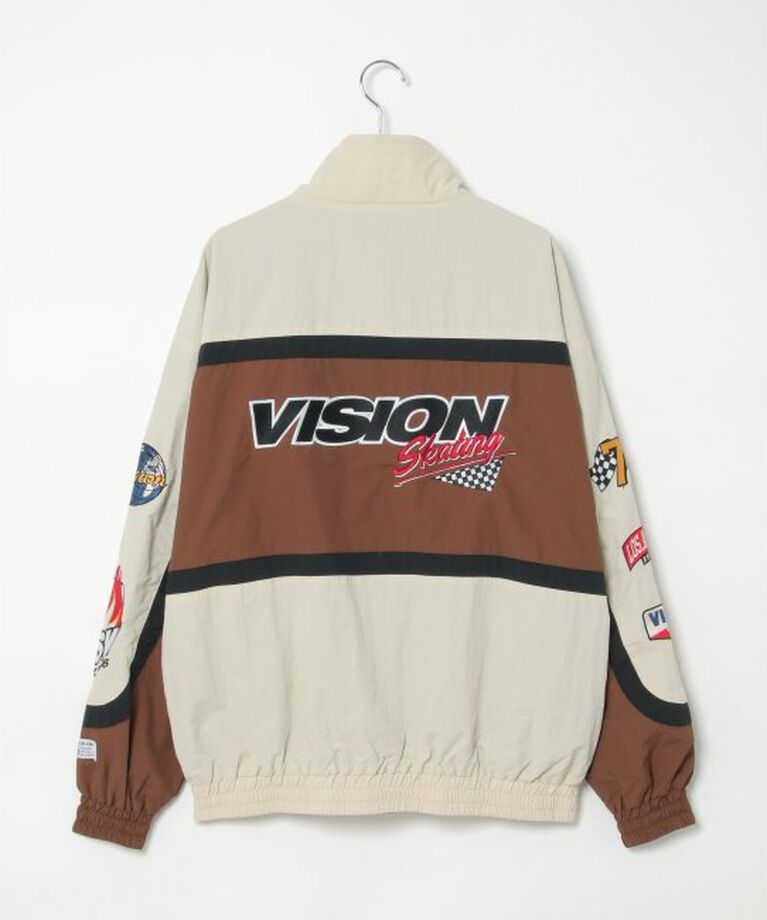 VENCE share style「【ユニセックス】VISION STREET WEAR ヴィジョンストリートウェア スタンドレーシングジャケット」|ブルゾン・スタジャン|