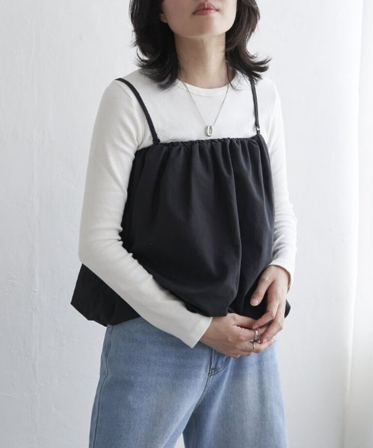 VENCE share style「ナイロンバルーン2WAY」|タンクトップ|